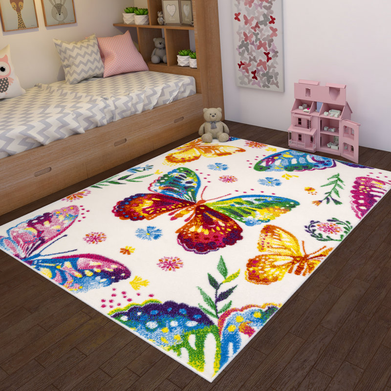 Tapis de chambre d'enfant Andy, Rectangle 5 pi 3 po x 7 pi 3 po