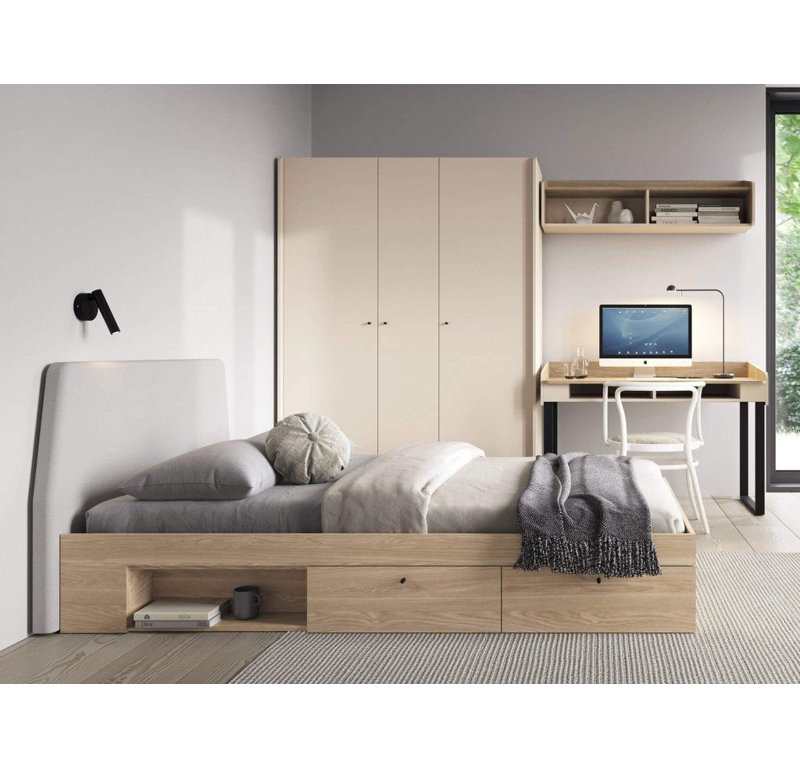 Bokamper 3 Door Wardrobe