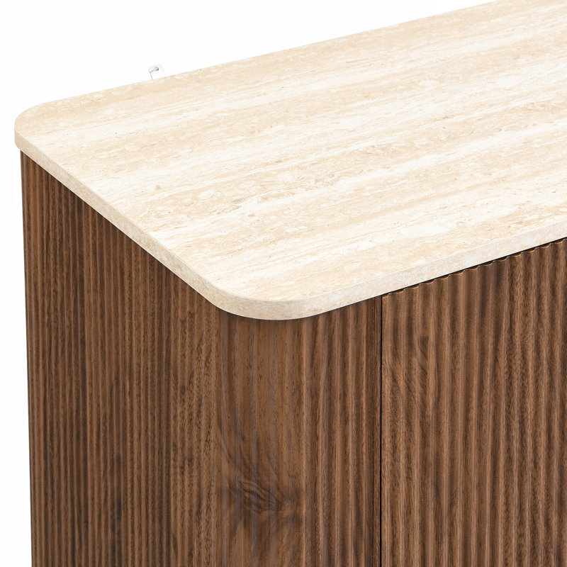 80cm Sideboard, Walnut