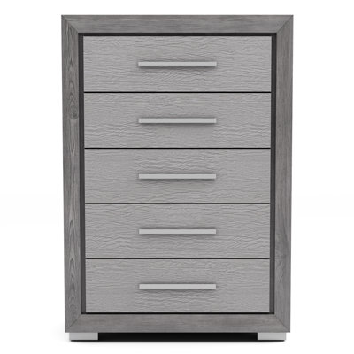 Commode 5 tiroirs Yanil