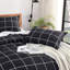 Ensemble d'édredon à carreaux rose Andency double (79 x 90 pouces), ensembles de literie à carreaux Gingham Buffalo-124609686-133330494