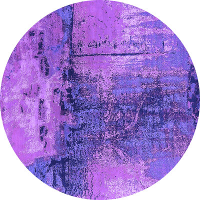 Tapis mauve Mid-Century 2793