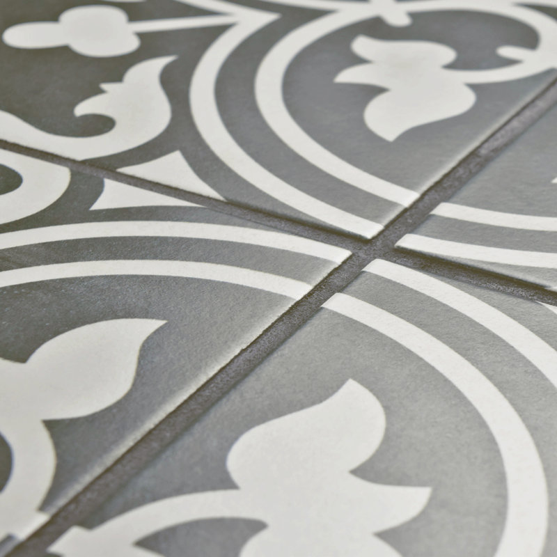 Arte 10" x 10" Porcelain Patterned Wall & Floor Tile