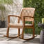 Chaise berçante avec coussin confortable