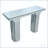 Mirrored Console Table with Bling Silver Finish