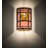 Rustic Lodge Flush Mounted Sconce