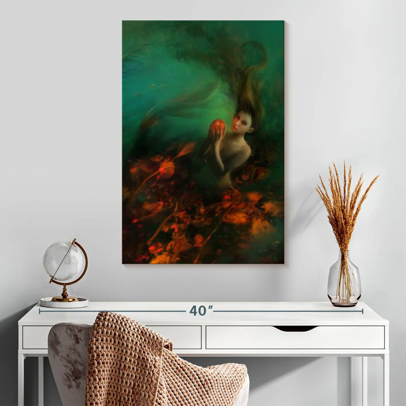 Kelan Enchanting Tangerine, 30" H x 20" W