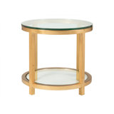 Metal Designs Per Se Round End Table