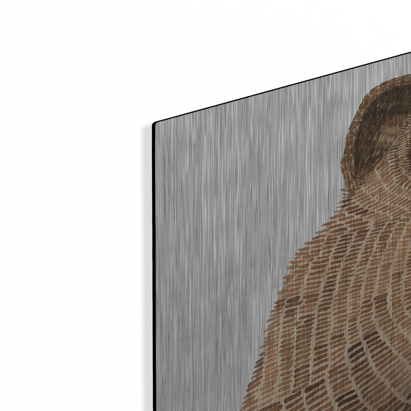 "Marmotte" par Jeannine Saylor, H 24 po x l 36 po