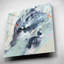 «Polyphonic Sea I» par Victoria Borges, art mural en verre acrylique-101618843