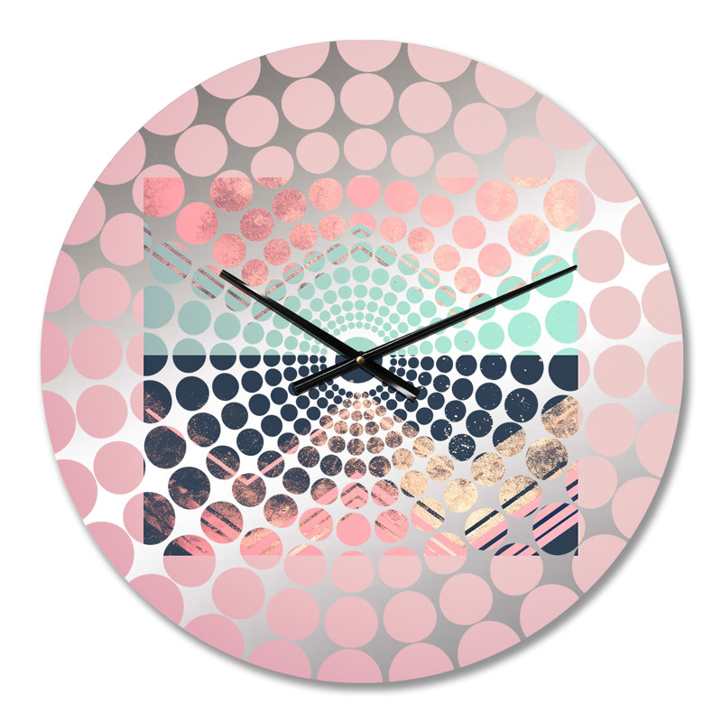 Habandi - Horloge murale géométrique abstraite, Petit