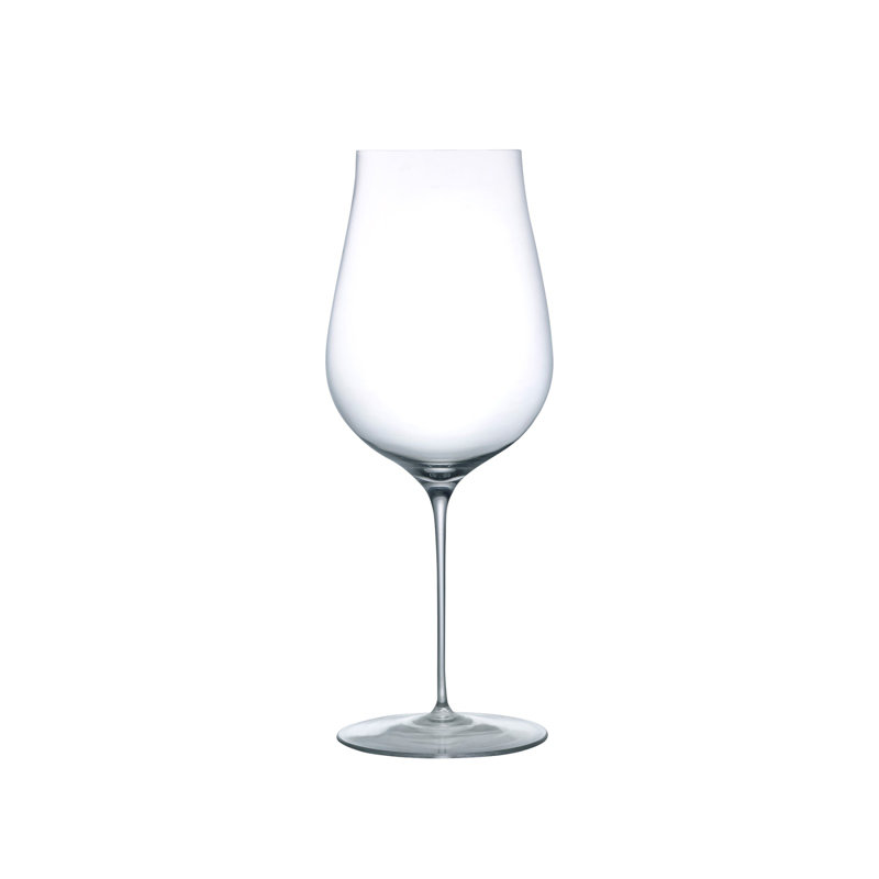 Ghost Zero Tulip 14oz. Handmade Crystal White Wine Glass