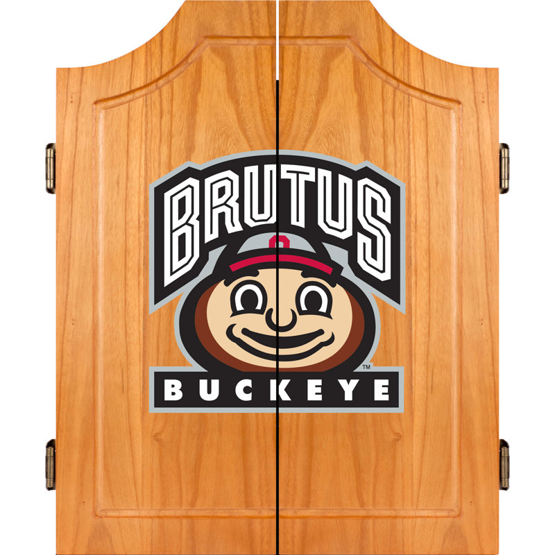 Armoire à fléchettes NCAA, Université de l'état de l'Ohio - Brutus Buckeye