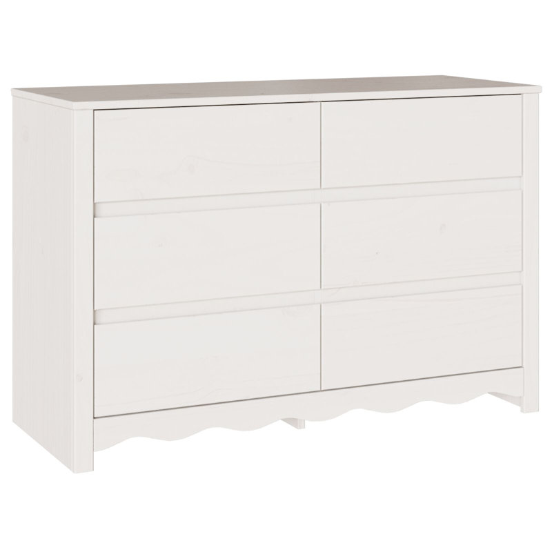 Rectangle Accent Cabinet, White