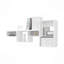 Tablette flottante moderne avec 5 tablettes murales