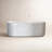 Pavanjit 67" x 32" Freestanding Acrylic Bathtub, Unique Artistic Design, Soaking Tub in White-88621946