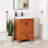 24" Maybeck Vanity - Tinted Oak With Rectangular Undermount Sink-98796951-98796950