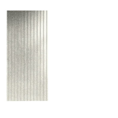 Paroi de douche à panneau unique 96 "x 36" x 0,25 "Solid Surface
