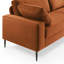 Etta 214.1Cm Velvet Square Arms Sofa-1137434333