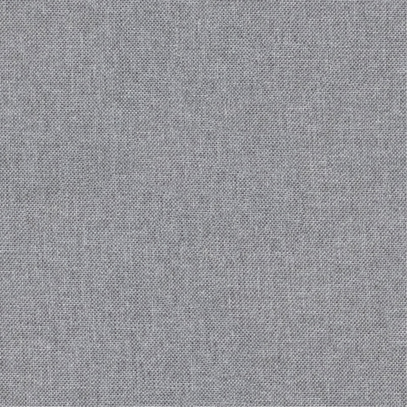 Banc rembourré gris avec dossier