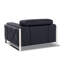 Chaise en cuir italien à grain supérieur-2028365913