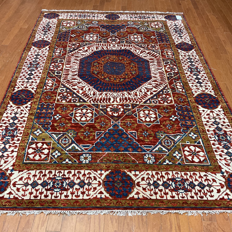One-of-a-Kind 6'1" X 9' Wool Area Rug