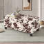 Pouf de rangement contemporain en velours