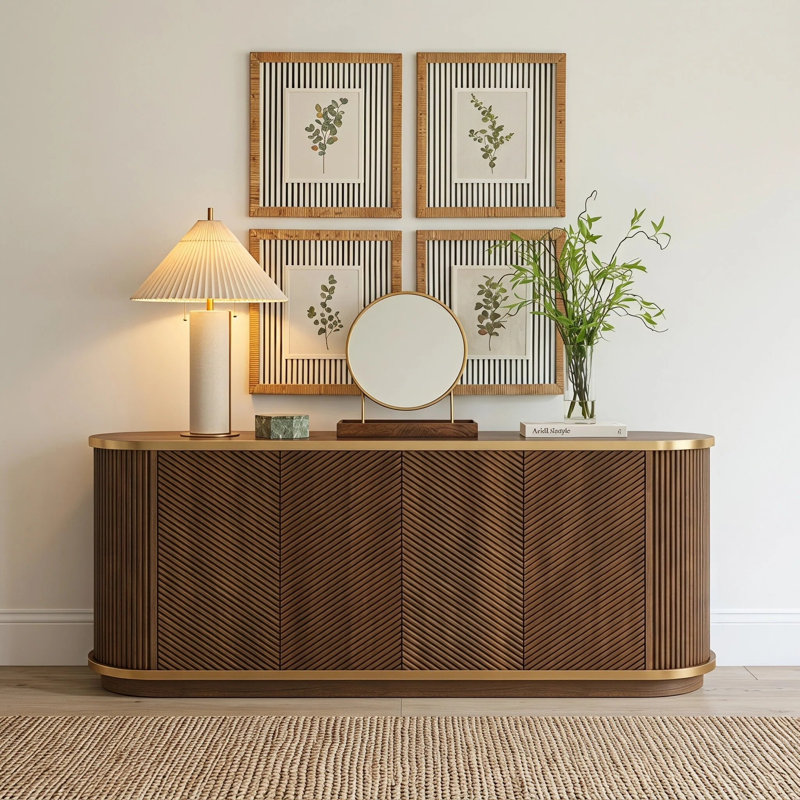 Buffet Lumiscape Diagonal, Brown