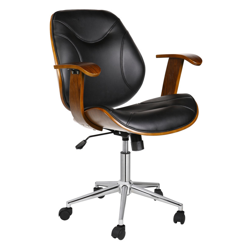 Tricia Office Chair, Black