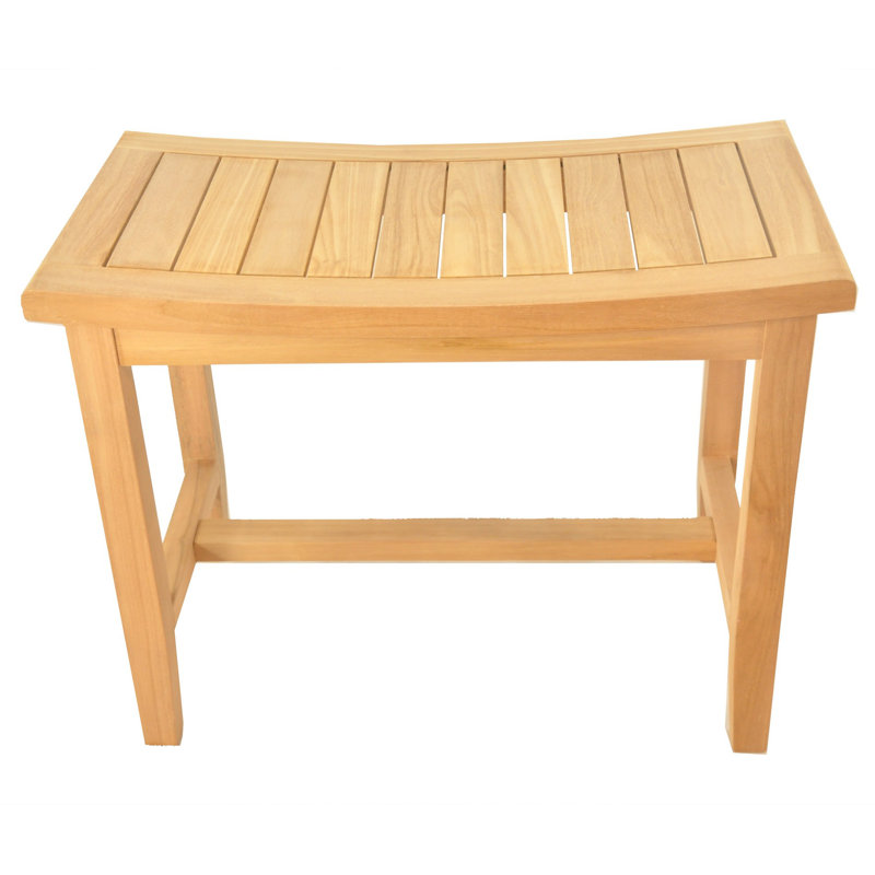 Wilhelm 24'' W Teak Shower Bench