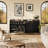 Modern Small Sideboard Buffet Cabinet with Fluted Doors for Home Dining Room-1800224369