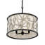 Luminaire suspendu convertible 3 lumières Scribble