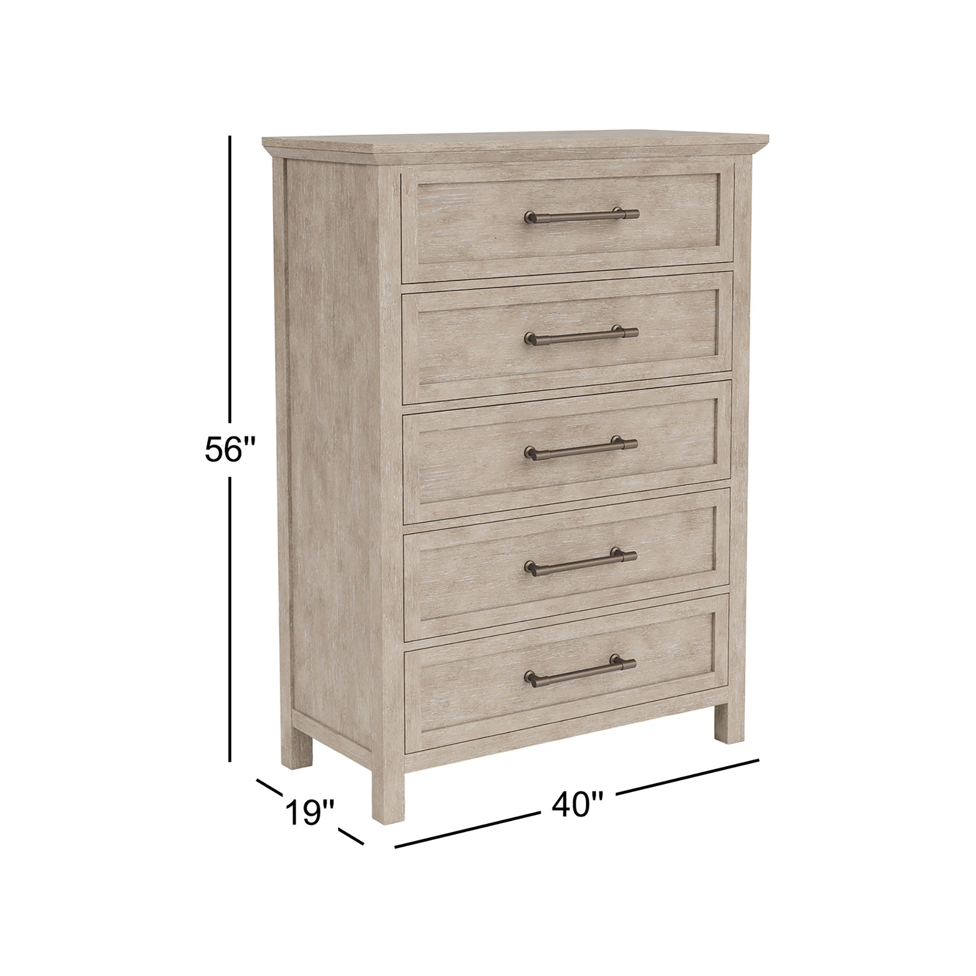 Walter 5-Drawer Chest