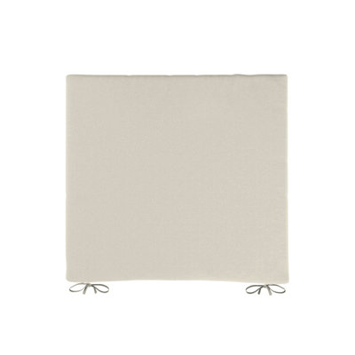Ensemble de coussins de chaise de 2, 18 po x 18 po x 2,5 po, noyau en mousse viscoélastique de qualité supérieure avec bordure en cascade, Sunbrella, coussin de patio pour chaises d'extérieur