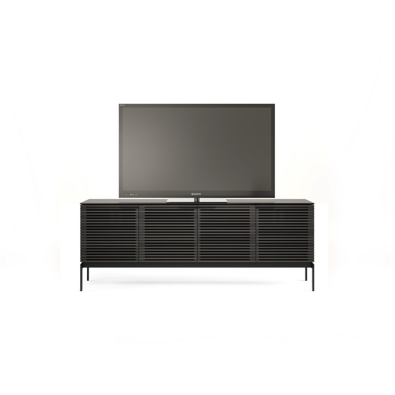 Corridor Media Console, Charcoal Stained Ash