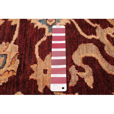 One-of-a-Kind 8'10" X 12' New Age Wool Area Rug in