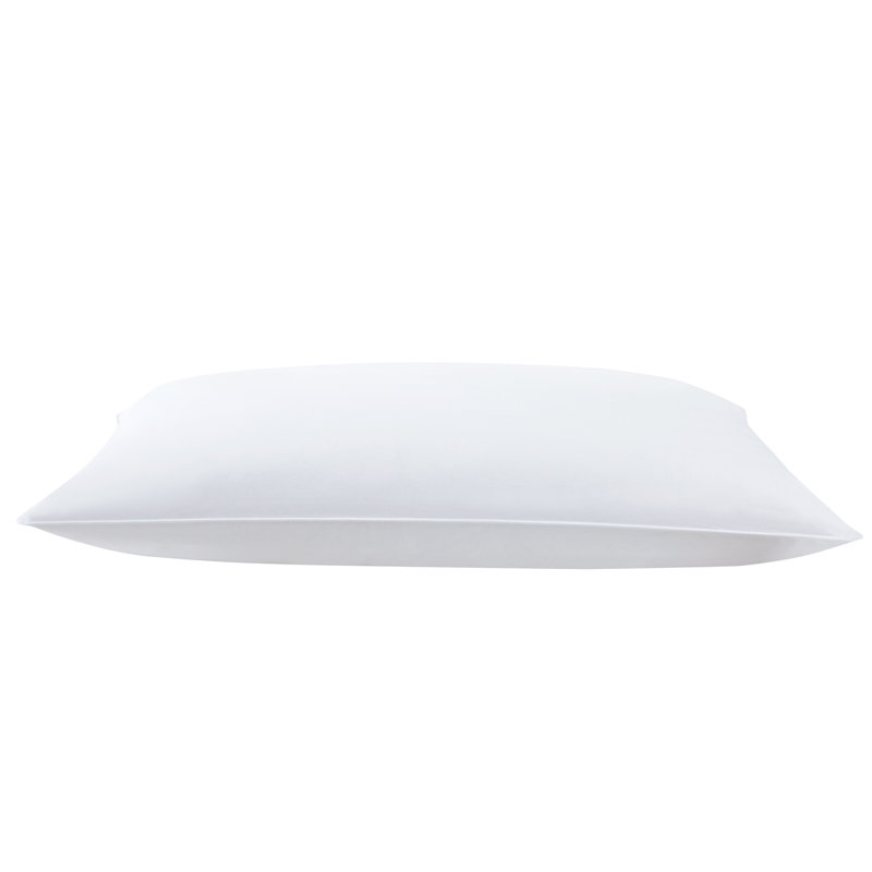 King Size White Down Feather Blend Hypoallergenic Pillow