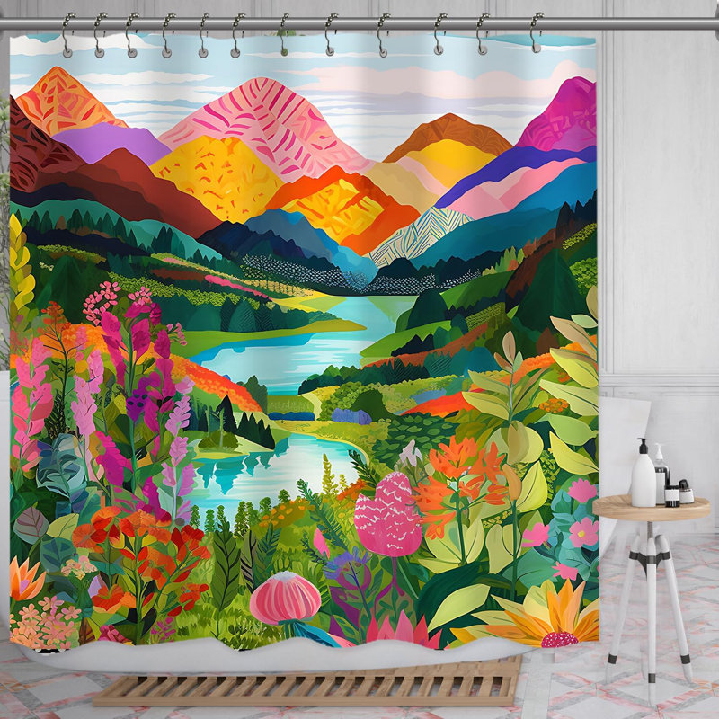 Rideau de douche Mountain Mountain