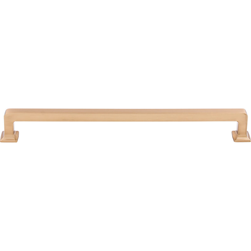 Ascendra Bar Pull, Honey Bronze, 9" Center to Center Bar