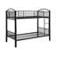 Pharr Contemporary Bunk Bed with Built-in Front Ladder-917692708-907315688