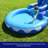 HeroKiddo 13 FT Dolphin Water Slide with Splash Pool for Kids and Adults (with Blower)