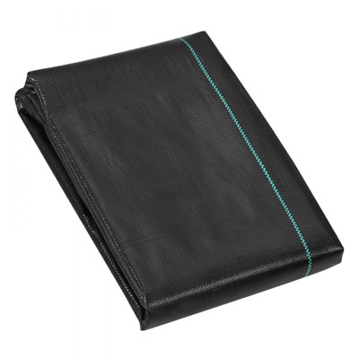 Tissu d'aménagement paysager avec barrière contre les mauvaises herbes, tissu robuste pour jardin 4 * 100FT, tissu de contrôle des mauvaises herbes tissé en PP, tissu d'allée, tissu géotextile pour l'aménagement paysager, couvre-sol, tapis de mauva
