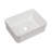 16"x12" White Ceramic Rectangular Bathroom Sink