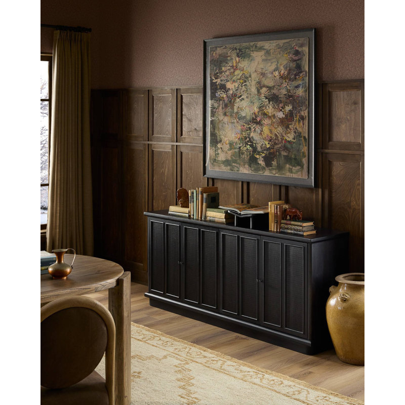 Arnaud Sideboard-Black Paper Cane