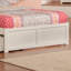 Casandra Solid Wood Platform Bed with Panel Footboard, Storage Drawers & USB Charger-2137233493-2137233490