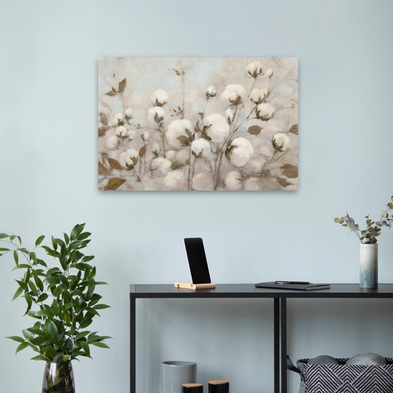 Coton neutre contemporain, H 24 po x l 16 po