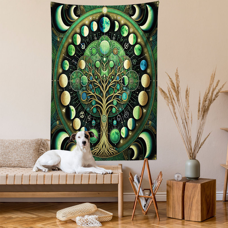 Polyester Tapestry, 60" H x 40" W