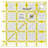Omnigrid 4-1/2" x 4-1/2"  Square Quilting and Sewing Ruler