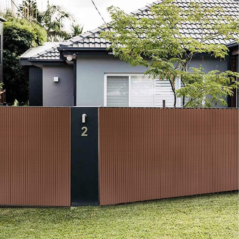 Asbed Closeboard Fence Panel, 100cm H x 500cm W, Natural
