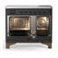 Majestic III Series 40 Inch Induction Range with 6 Induction Elements in Stainless Steel (Brass Trim)-1837201732-1837201736